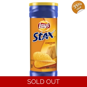 Stax Cheddar - Lay's American Potato Chips